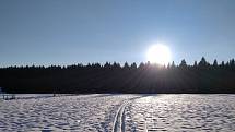 Běžkaři neváhali a vyrazili na stopy