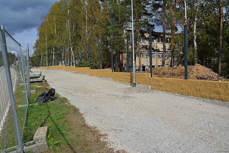 Nová cyklostezka naváže na tu stávající, která vede k Vysočina aréně.