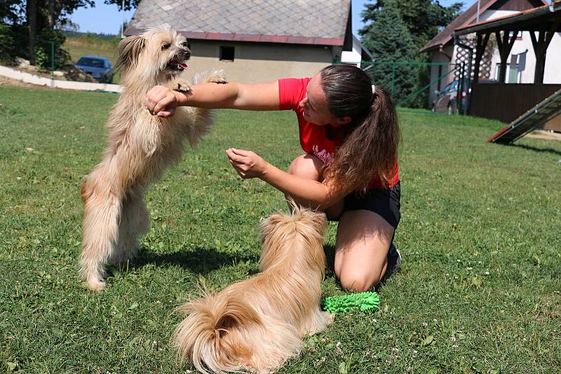 Jitka Hrdinová  je majitelkou výcvikového střediska Na konci světa. Se svými čtyřnohými mazlíčky zanechává v tuzemských i mezinárodních soutěžích v agility nesmazatelnou stopu.