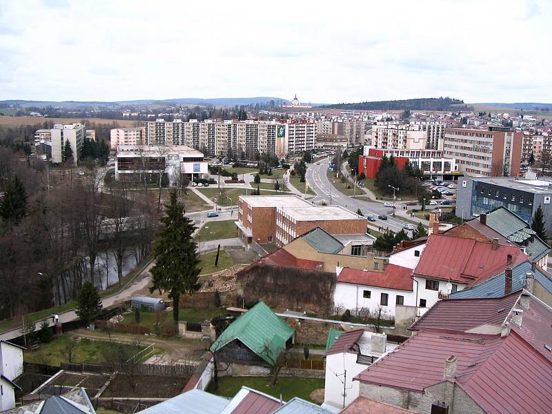 Věž kostela sv. Prokopa nabízí unikátní výhled.