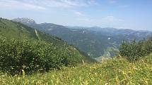 Lyžařská oblast Fellhorn Kleinwalsertal