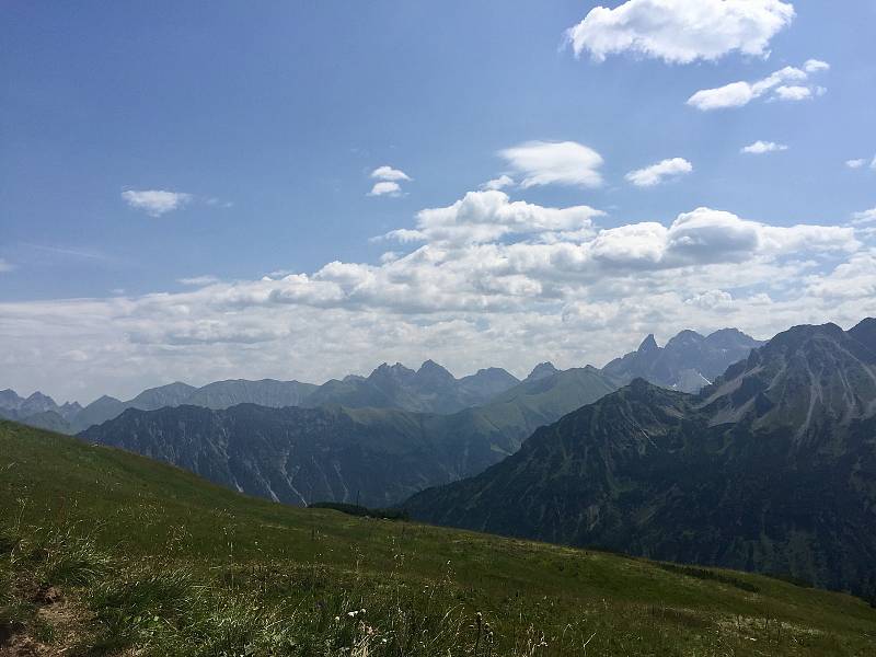 Lyžařská oblast Fellhorn Kleinwalsertal