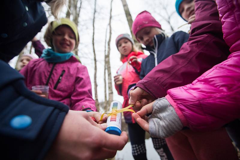 Nová přírodní učebna, v níž se budou moci školáci vzdělávat v oblasti ekovýchovy u Křižánek na Novoměstsku.