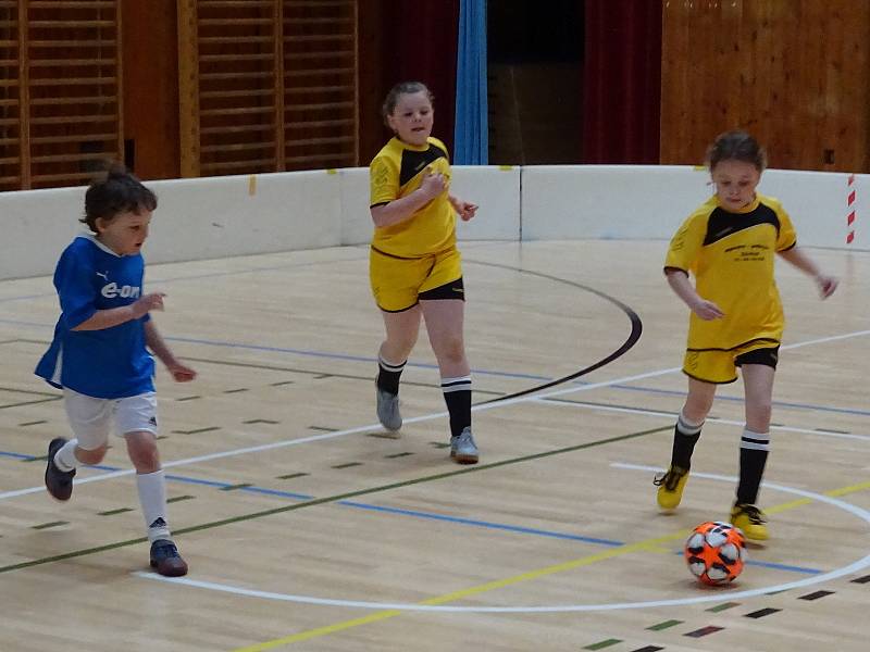 Podruhé v krátké době se poslední dubnovou sobotu uskutečnil turnaj pro nejmladší fotbalisty a fotbalistky ve žďárské sportovní hale na Bouchalkách.