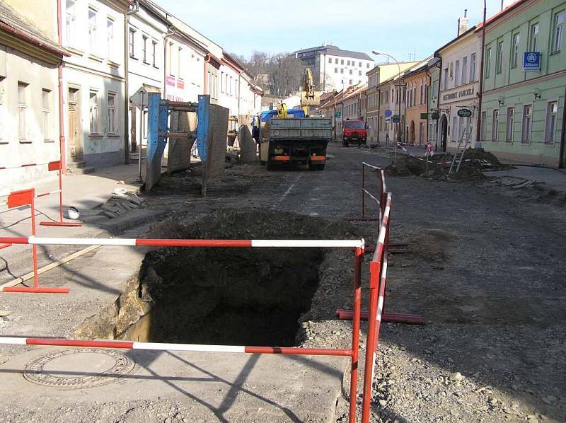 Ulice Novosady už ztratila svou původní podobu.