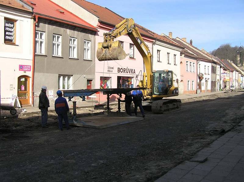 Ulice Novosady už ztratila svou původní podobu.