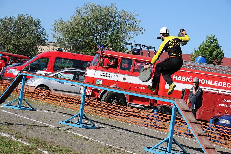 V Maršovicích se utkalo sedmnáct hasičských sborů.