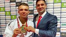 Judista Daniel Pochop ze Světnova na Vysočině získal na MS juniorů v Olbii bronzovou medaili v kategorii do 73 kg.