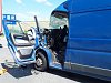 Neprůjezdná dálnice D1: u Stránecké Zhoře narazila dodávka do kamionu