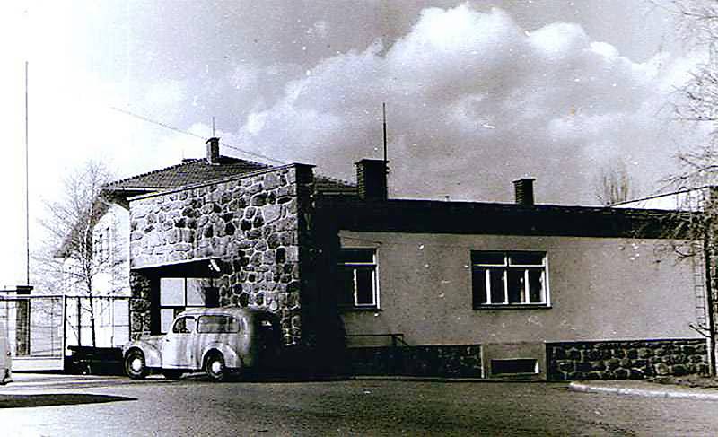 Vrátnice v roce 1953.