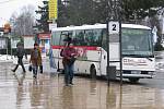 Autobus žďárské přepravní společnosti Zdar.