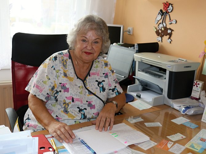 Eva Mátlová je dětskou lékařkou už sedmačtyřicet let.