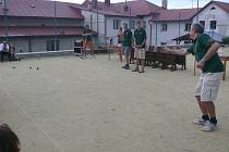 Pétanque v Křídlech.