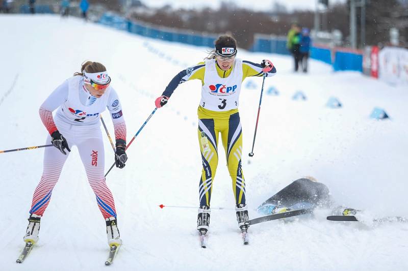 Luděk Šeller z Dukly Liberec a Sandra Schützová ze Ski Jilemnice získali na mistrovství republiky v běhu na lyžích v Novém Městě na Moravě tituly ve sprintu volnou technikou.