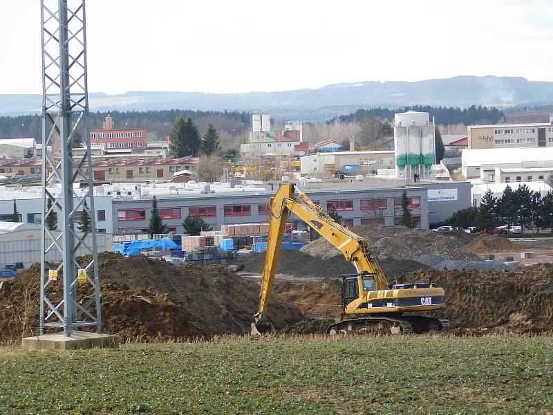 Průmyslová zóna Jamská II bude pro investory připravena na podzim.