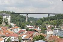 Dálniční most Vysočina u Velkého Meziříčí.