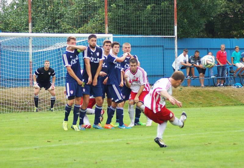 Fotbalisté Bystřice znovu zvítězili nad Vrchovinou. 