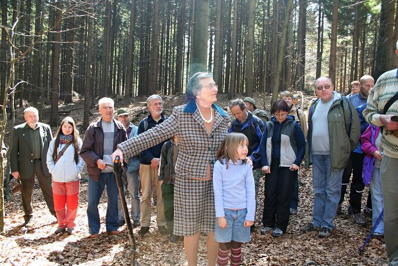 Před deseti lety se oslav u Stříbrné studánku zúčastnila i hraběnka Tamara Kinská.