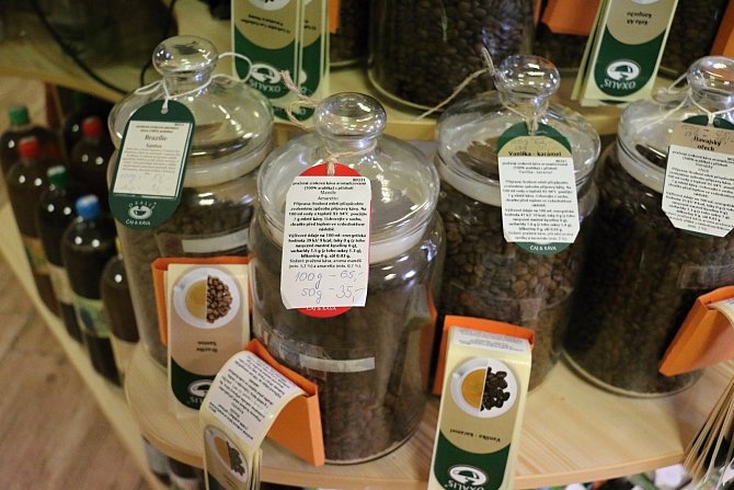 Novoměstská Zdravěnka Drahuška nabízí několik druhů kvalitních káv. Vyberou si i fajnšmekři.