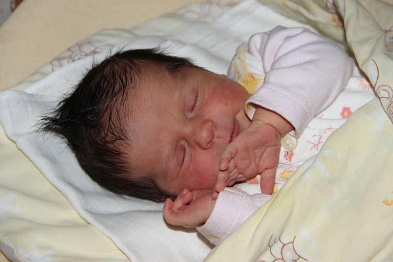 10. Malvína Brychtová, Hamry nad Sázavou, 4.10. 2016, 3000 g, 49 cm