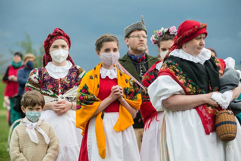 Poutní mše svatá na Zelené Hoře.