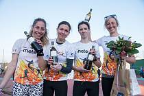 Čtyřčlenná ženská štafeta Meteor Běhny triumfovala na sobotním závodu NoMen Run 2023. Délka trasy činila ústyhodných bezmála devadesát kilometrů.