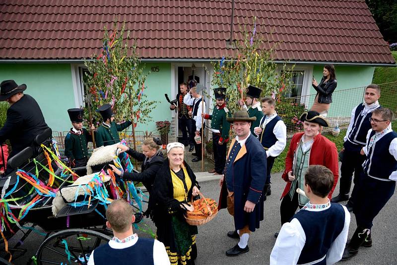 Hody v obci Křoví začínají ve středu 28. září stavěním máje.