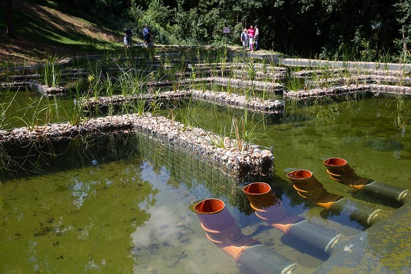 V Jemnici  koupaliště funguje na principu biotopu.