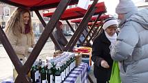 V Novém Městě na Moravě už pořádají farmářské trhy i v zimě.