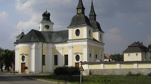Kostel svatého Václava ve Zvole.