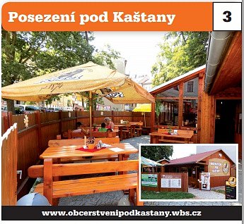 3. Posezení pod Kaštany