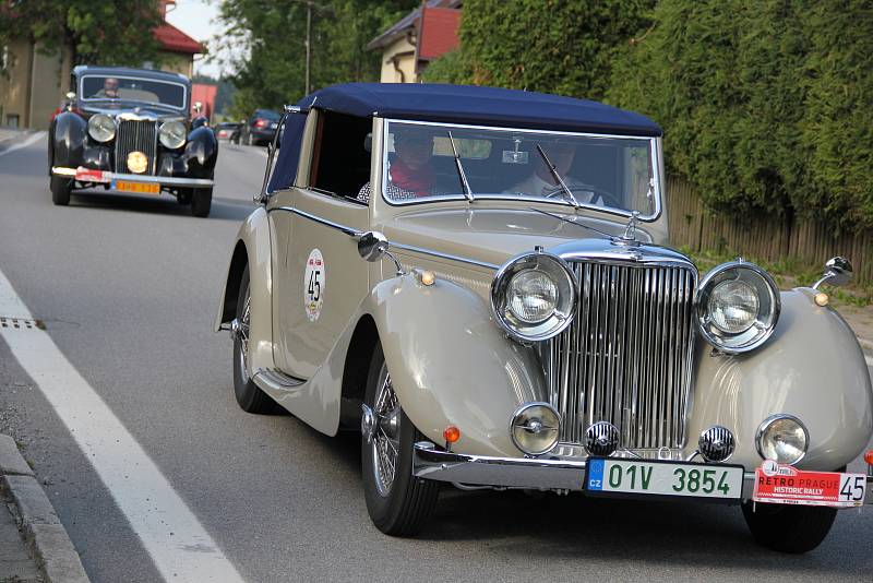 Historické stroje měly spoustu obdivovatelů.