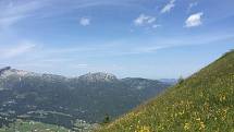 Lyžařská oblast Fellhorn Kleinwalsertal