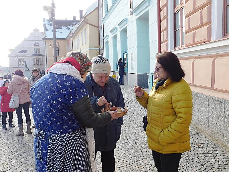 Masopustní průvod v Novém Městě.