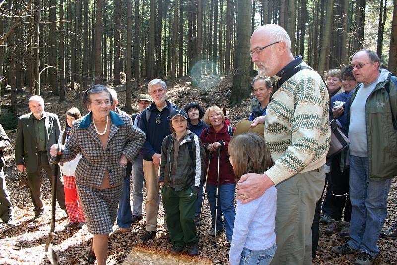 Před deseti lety se oslav u Stříbrné studánku zúčastnila i hraběnka Tamara Kinská.