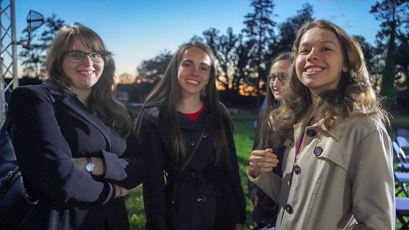 Studenti ždárského Biskupského gymnázia Střední gastonomické školy Adolfa Kolpinga se účastnili natáčení červencového Focusu Václava Moravce.