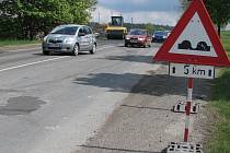 Stavební úpravy silnice I/37 vedoucí z okresního města do Ždírce nad Doubravou pokračují. 