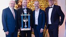 Třetí únorovou sobotu se ve Velké Bíteši udělovaly ceny pro nejlepší sportovce za uplynulý rok. Vítězem hlavní kategorie se stal Ondřej Fischer (na snímku s trofejí v rukou).