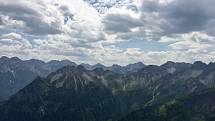 Lyžařská oblast Fellhorn Kleinwalsertal