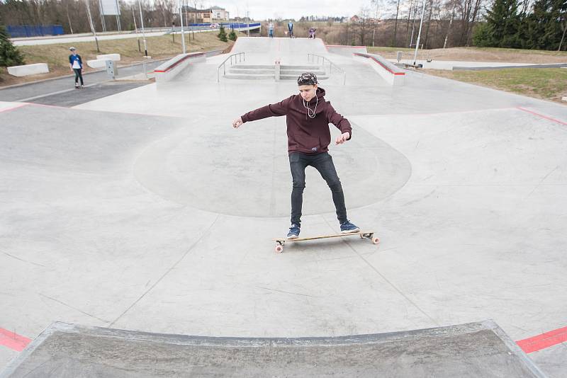 Skatepark ve Žďáře nad Sázavou.