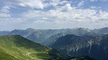 Lyžařská oblast Fellhorn Kleinwalsertal