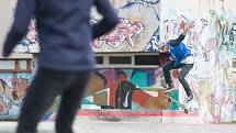 Skatepark ve Žďáře nad Sázavou.