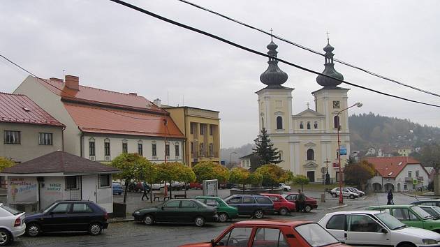 Náměstí v Bystřici nad Pernštejnem