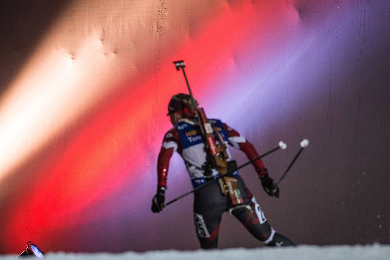 Stíhací závod žen na 10 km v rámci Světového poháru v biatlonu.