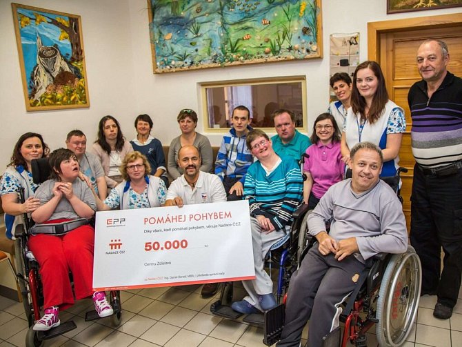 Horolezec Radek Jaroš mohl díky aplikaci Pomáhej pohybem věnovat charitativní organizaci Centrum Zdislava padesát tisíc korun. 