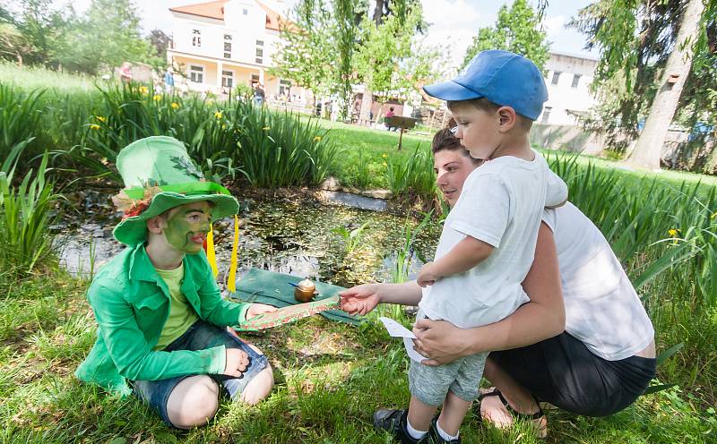 Den dětí v centru pro rodiče s dětmi Kopretina ve Velkém Meziříčí.
