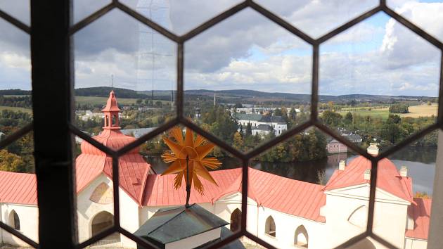 Zelená hora ve Žďáře nad Sázavou, památka UNESCO.