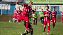 Fotbalové utkání MSFL Mezi SFK Vrchovina a FC Dolní Benešov.