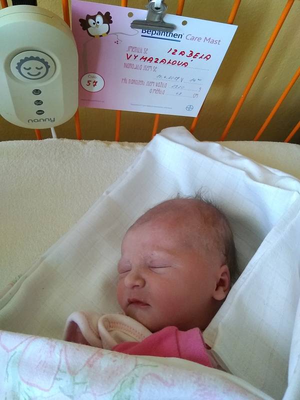 Izabela Vymazalová, Předklášteří, 17.4. 2019, 2720 g, 47 cm