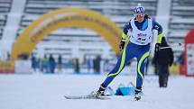 Luděk Šeller z Dukly Liberec a Sandra Schützová ze Ski Jilemnice získali na mistrovství republiky v běhu na lyžích v Novém Městě na Moravě tituly ve sprintu volnou technikou.